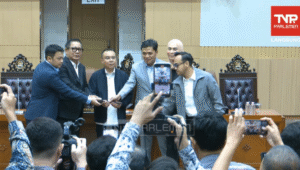 Penetapan Rusdi Masse Mappasessu sebagai Wakil Ketua Komisi III DPR RI, di Kompleks Parlemen, Senayan, Jakarta pada Kamis, 4/9/2025 | YouTube TVR Parlemen