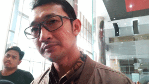 Juru Bicara KPK Budi Prasetyo, di Gedung Merah Putih KPK, Jakarta, Selasa, 9/9/2025 | Muhammad Reza/Forum Keadilan