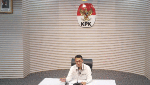 Juru Bicara KPK Budi Prasetyo, di Gedung Merah Putih KPK, Jakarta, Senin, 15/9/2025 | Muhammad Reza/Forum Keadilan