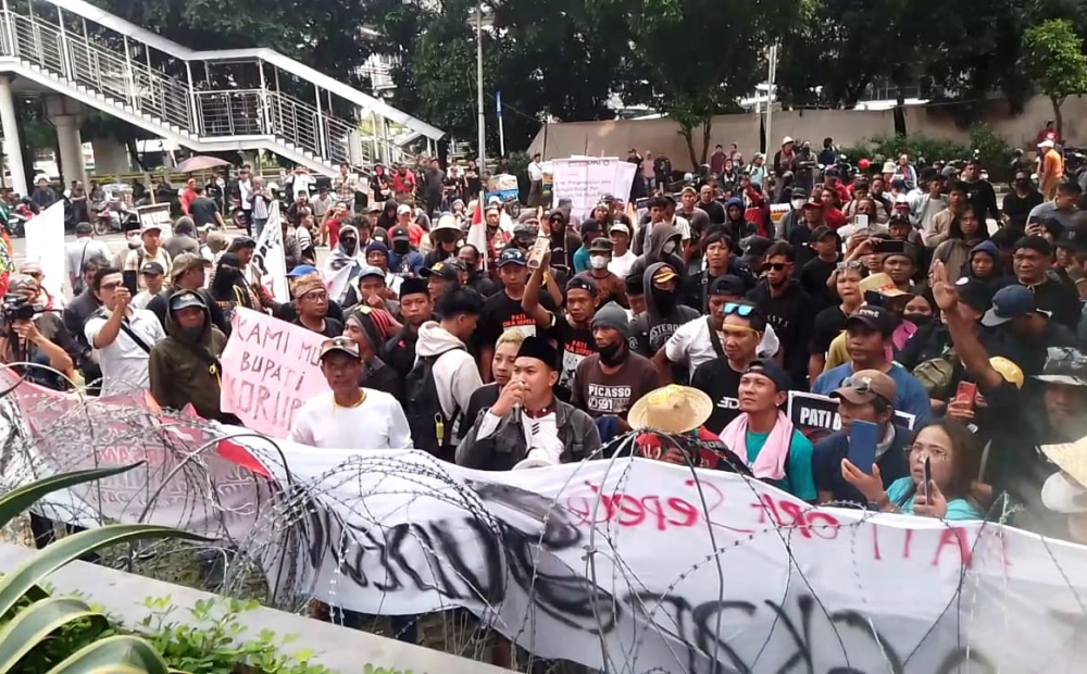 Pendemo Pati Kecewa dengan KPK soal Kasus Bupati Sudewo: Kita Tidak Bisa Pulang Tanpa Kepastian