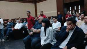 Marcella Santoso saat dihadirkan sebagai saksi di sidang kasus vonis lepas CPO di Pengadilan Tipikor Jakarta, Rabu, 10/9/2025 | Syahrul Baihaqi/Forum Keadilan