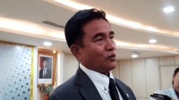 Menko Kumham Imipas Yusril Ihza Mahendra saat ditemui di Jakarta, Selasa, 16/9/2025 | Muhammad Reza/Forum Keadilan