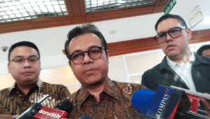 Wakil Menteri Komunikasi dan Digital (Wamenkomdigi) Nezar Patria di Gedung DPR RI, Jakarta, Selasa, 2/9/2025 | Muhammad Reza/Forum Keadilan