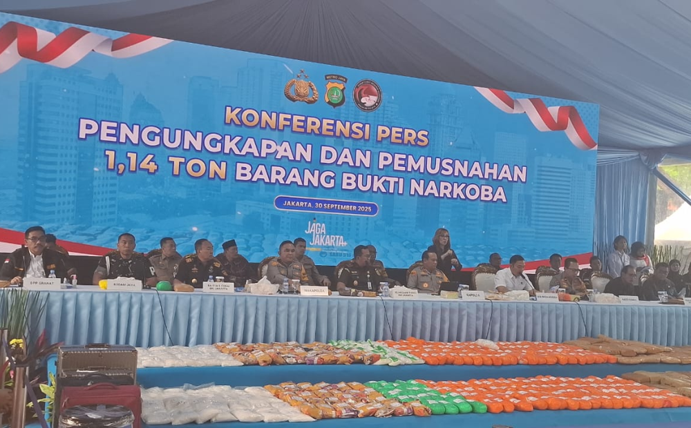 Polda Metro Jaya Tetapkan 2.318 Tersangka Bandar, Produsen, hingga Pengedar Narkotika Tiga Bulan Terakhir