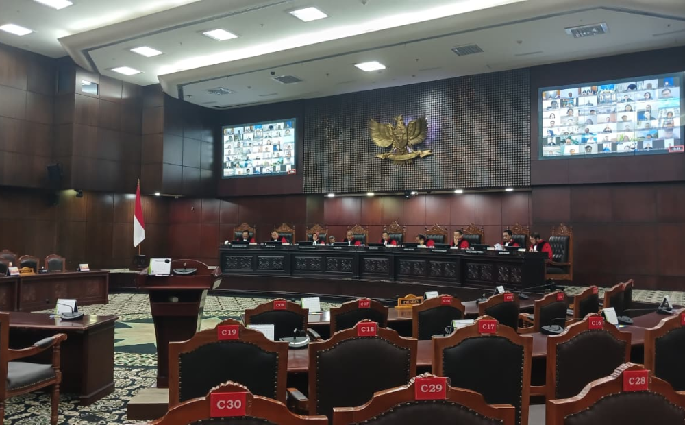 MK Tolak Uji Formil UU TNI
