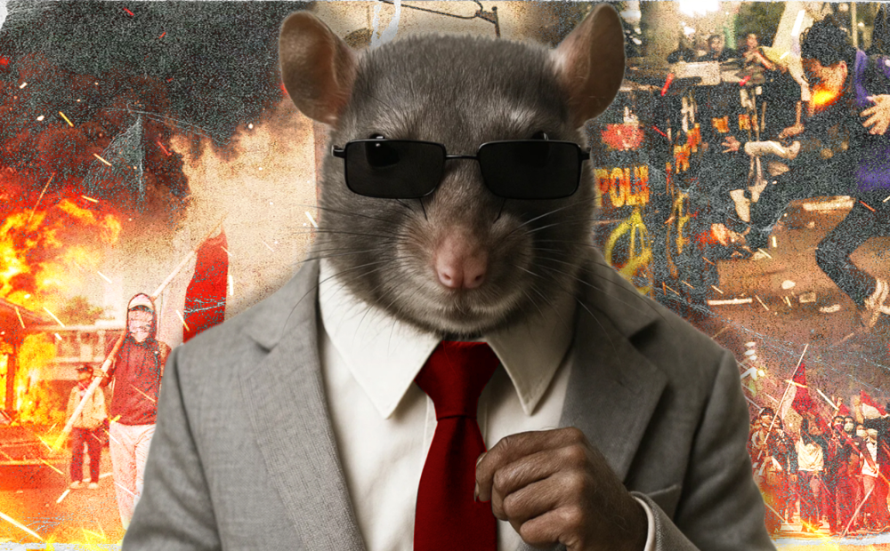 Tikus Berdasi: Simbol Satire yang Menggema di Demo Jakarta