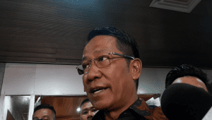Menteri Hukum (Menkum) Supratman Andi Agtas di Kompleks Parlemen, Senayan, Jakarta, Selasa, 30/9/2025 | Novia Suhari/Forum Keadilan