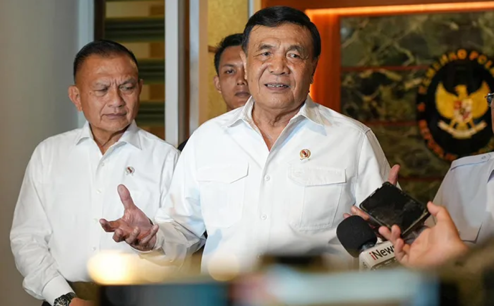 Menko Polkam Djamari Chaniago Evaluasi Desk Penindakan Era Budi Gunawan
