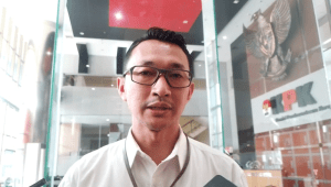 Juru Bicara KPK Budi Prasetyo, di Gedung KPK, Jakarta, Rabu, 24/9/2025 | Muhammad Reza/Forum Keadilan