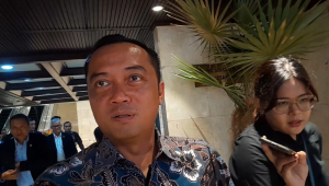 Menteri Sekretaris Negara (Mensesneg) Prasetyo Hadi di Kompleks Parlemen, Senayan, Jakarta, Selasa, 23/9/2025 | Novia Suhari/Forum Keadilan