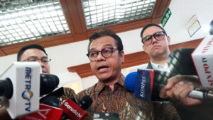 Wakil Menteri Komunikasi dan Digital (Wamenkomdigi) Nezar Patria di Gedung DPR RI, Jakarta, Selasa, 2/9/2025 | Muhammad Reza/Forum Keadilan