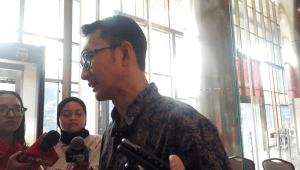 Juru Bicara KPK Budi Prasetyo di Gedung Merah Putih KPK, Jakarta, Selasa, 23/9/2025 | Muhammad Reza/Forum Keadilan