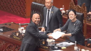 Dewan Perwakilan Rakyat (DPR) RI resmi menyetujui Rancangan Undang-Undang tentang Anggaran Pendapatan dan Belanja Negara (RAPBN) 2026 dalam rapat paripurna ke-5 masa persidangan I tahun sidang 2025-2026, Selasa, 23/9/2025. | YouTube TVR Parlemen