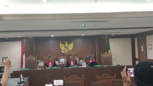 Sidang Gugatan Rp125 triliun terhadap Gibran Rakabuming Raka di Pengadilan Negeri Jakarta Selatan, Senin, 8/9/2025 | Syahrul Baihaqi/Forum Keadilan