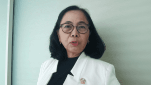 Wakil Ketua Komisi X DPR RI Fraksi PDI Perjuangan MY Esti Wijayanti di Kompleks Parlemen, Senayan, Jakarta, Selasa, 23/9/2025 | Novia Suhari/Forum Keadilan