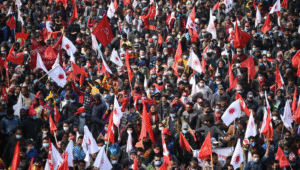 Aksi demo di Nepal sejak Jumat, 5/9/2025. | Ist