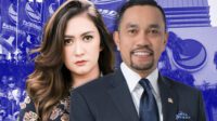 Nafa Urbach dan Ahmad Sahroni | Rahmad Fadjar Ghiffari/Forum Keadilan