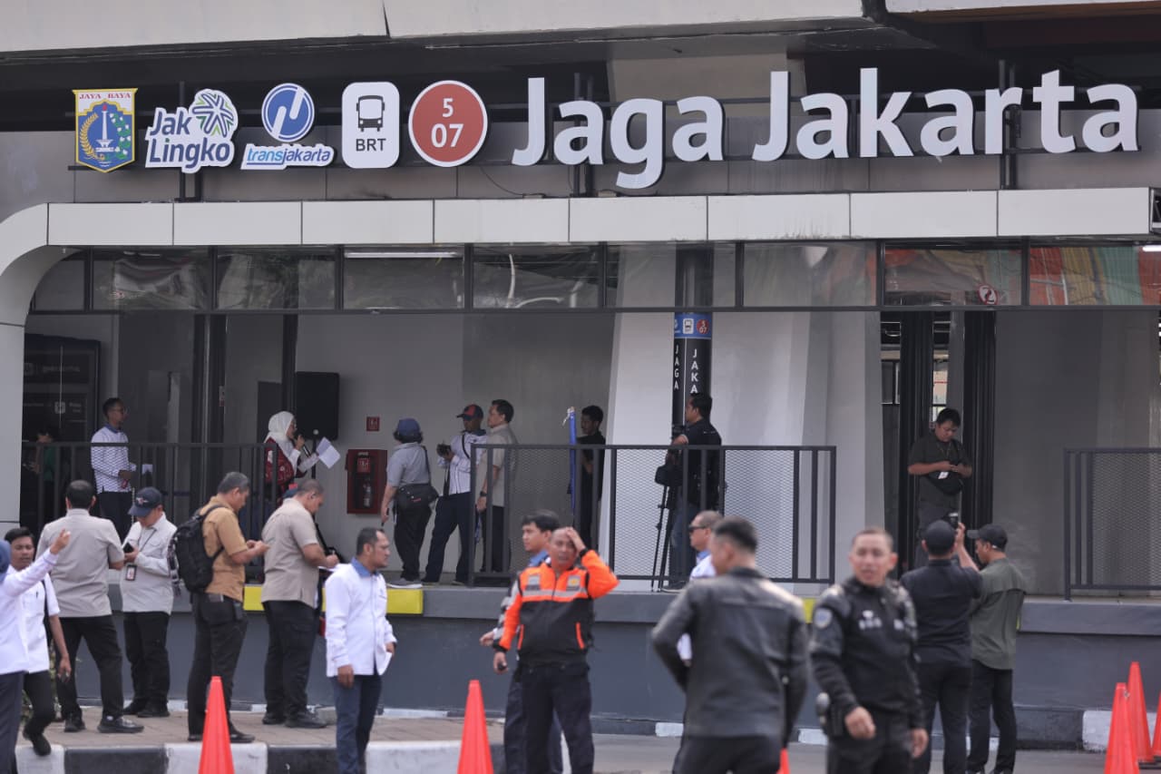 Halte Transjakarta Senen Sentral Berubah Nama Jaga Jakarta