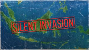 Ilustrasi Indonesia Mengalami Silent Invasion | Rahmad Fadjar Ghiffari/Forum Keadilan