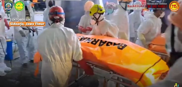 Sebanyak 14 Korban Tewas dan 49 Masih Hilang, Pencarian di Ponpes Ambruk Sidoarjo Terus Dilakukan