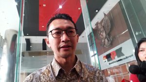 Juru Bicara KPK Budi Prasetyo di Gedung Merah Putih KPK, Jakarta, Rabu, 8/10/2025 | Muhammad Reza/Forum Keadilan