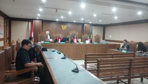 Sidang Gugatan BBM Swasta Langka di PN Jakarta Pusat, Rabu, 8/10/2025 | Syahrul Baihaqi/Forum Keadilan