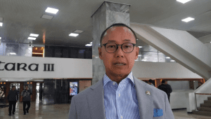 Wakil Ketua Umum Partai Amanat Nasional (PAN) Eddy Soeparno di Kompleks Parlemen, Senayan, Jakarta, Kamis, 9/10/2025 | Novia Suhari/Forum Keadilan
