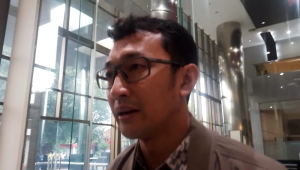 Juru Bicara KPK Budi Prasetyo di Gedung Merah Putih KPK, Jakarta, Kamis, 23/10/2025 | Muhammad Reza/Forum Keadilan