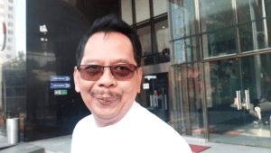 Eks Ketua Koperasi Amphuri Bangkit Melayani (ABM) Joko Asmoro, di Gedung Merah Putih Komisi Pemberantasan Korupsi (KPK), Jakarta, Selasa, 14/10/2025 | Muhammad Reza/Forum Keadilan