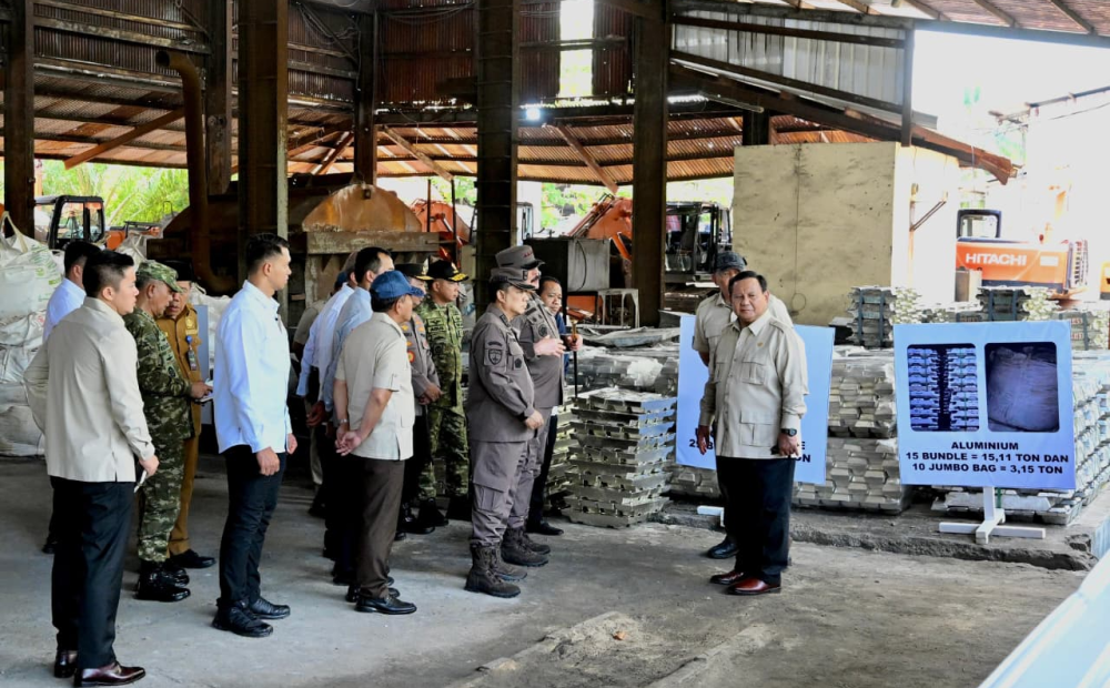 Prabowo Sebut Kerugian Negara Rp300 Triliun Akibat Tambang Ilegal di Babel