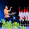 Menteri Energi dan Sumber Daya Mineral (ESDM), Bahlil Lahadalia, saat menjadi pembicara utama di Investor Daily Summit 2025, di Jakarta, Kamis, 9/10/2025. | Dok Kementerian ESDM