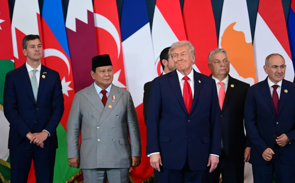 Prabowo Disambut Trump di KTT Gaza: I See Tough Man Right Here