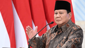Presiden Prabowo Subianto memimpin Sidang Kabinet Paripurna dalam rangka memperingati satu tahun pemerintahan Kabinet Merah Putih di Istana Negara, Jakarta, pada Senin, 20/10/2025. | Dok BPMI Setpres/Kris