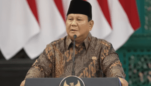 Presiden Prabowo Subianto memimpin Sidang Kabinet Paripurna dalam rangka memperingati satu tahun pemerintahan Kabinet Merah Putih di Istana Negara, Jakarta, pada Senin, 20/10/2025. | YouTube Sekretariat Presiden