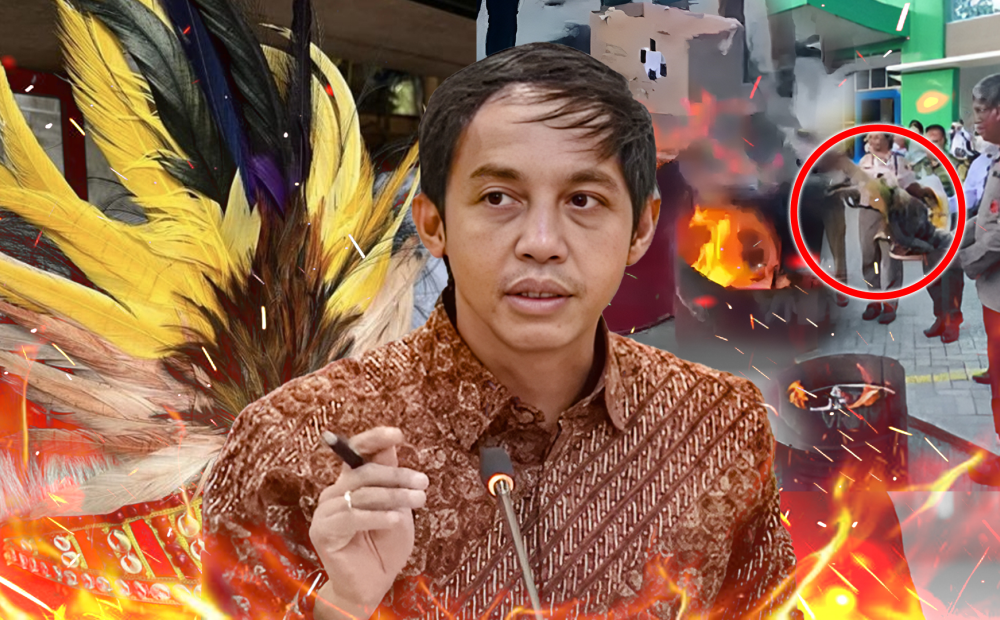 Raja Juli Buka Suara Terkait Mahkota Cenderawasih Dibakar Petugas