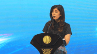Menteri Komunikasi dan Digital (Menkomdigi), Meutya Hafid, dalam acara FestivalEkonomi dan Keuangan Digital (FEKDI) dan Indonesia Fintech Summit & Expo(IFSE) di JCC Senayan, Jakarta Selatan, Kamis, 30/10/2025. | YouTube Kemkomdigi TV
