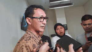 Jubir KPK Budi Prasetyo di Gedung KPK, Jakarta, Selasa, 14/10/2025 | Muhammad Reza/Forum Keadilan