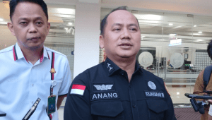 Kapuspenkum Kejagung Anang Supriatna di Gedung Kejagung, Selasa, 14/10/2025 | Syahrul Baihaqi/Forum Keadilan