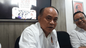 Ketua Umum Pro Jokowi (Projo) sekaligus mantan Menteri Koperasi Budi Arie Setiadi di Kawasan Jakarta Selatan, Rabu, 29/10/2025 | Novia Suhari/Forum Keadilan