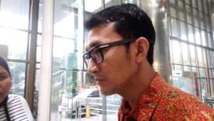 Juru Bicara KPK Budi Prasetyo, di Gedung KPK, Jakarta, Jumat, 24/10/2025 | Muhammad Reza/Forum Keadilan