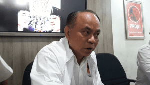 Ketua Umum Pro Jokowi (Projo) sekaligus mantan Menteri Koperasi Budi Arie Setiadi di Kawasan Jakarta Selatan, Rabu, 29/10/2025 | Novia Suhari/Forum Keadilan