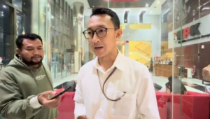 Juru Bicara KPK Budi Prasetyo di Gedung Merah Putih KPK, Jakarta, Rabu, 29/10/2025 | Muhammad Reza/Forum Keadilan