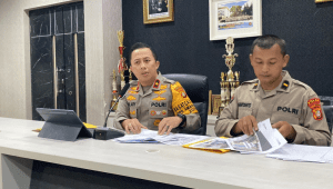 Kabid Humas Polda Metro Jaya Brigjen Pol Ade Ary Syam Indradi di Polda Metro Jaya, Kamis, 16/10/2025 | Ari Kurniansyah/Forum Keadilan