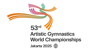 Logo Artistic Gymnastic World Championships 2025 | Website Jakarta Gymnastic 2025