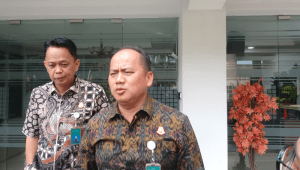 Kapuspenkum Kejagung Anang Supriatna di Gedung Kejagung, Jumat, 17/10/2025 | Syahrul Baihaqi/Forum Keadilan