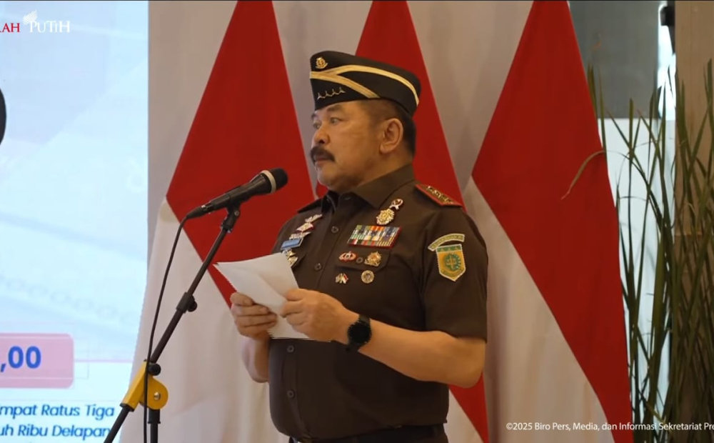 Kelakar Jaksa Agung Berikan Uang ke Prabowo: Rp13 Triliun Tak Bisa Ditampilkan Semua