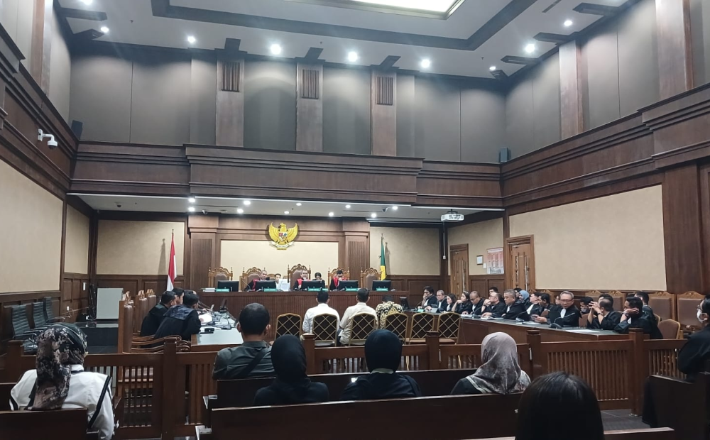 Marcella Santoso dkk Didakwa Suap Hakim Rp40 Miliar di Kasus Vonis Lepas Migor