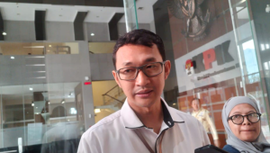 Jubir KPK Budi Prasetyo di Gedung Merah Putih KPK, Jakarta, Senin, 20/10/2025 | Muhammad Reza/Forum Keadilan