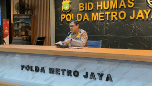 Kasubbid Penmas Polda Metro Jaya AKBP Reonald Simanjuntak di Polda Metro Jaya, Kamis, 2/10/2025 | Ari Kurniansyah/Forum Keadilan