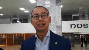 Wakil Ketua Umum Partai Amanat Nasional (PAN) Eddy Soeparno di Kompleks Parlemen, Senayan, Jakarta, Senin, 6/10/2025 | Novia Suhari/Forum Keadilan